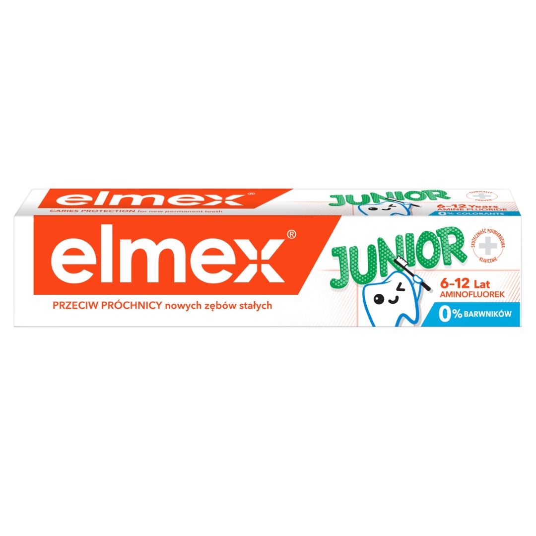 Зубная паста Elmex Джуниор 6-12 лет 75мл