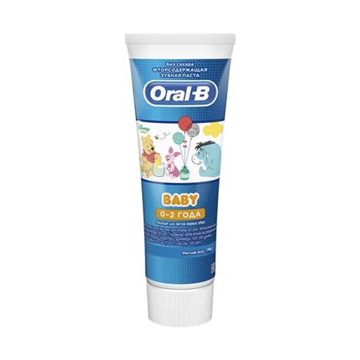 *Зубна паста ORAL-B Baby для дiтей М'який смак 75мл