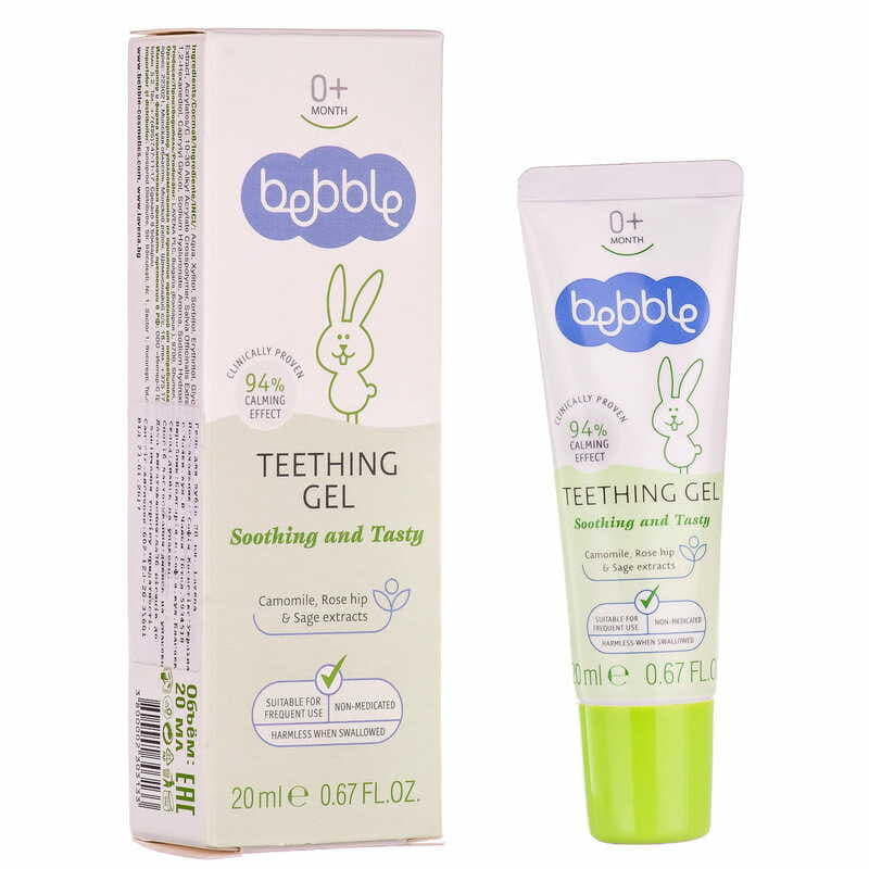 *Bebble Дитячий гель для зубів 20мл