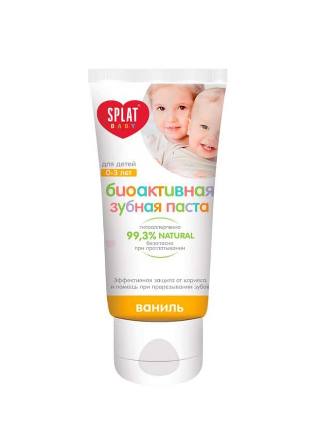 *Зубная паста SPLAT детская Baby Ваниль 40 мл *Зубная паста SPLAT детская Baby Ваниль 40 мл