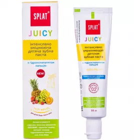 Зубна паста SPLAT дитяча Juicy Тутті-фрутті зміцнююча 35мл