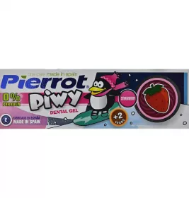 *Зубний гель Pierrot юніор Piwy Полуниця(Ca+F) 50мл