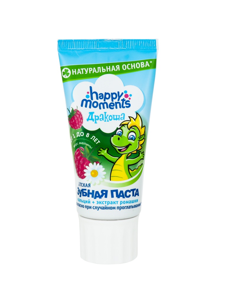 *Зубна паста Дракоша дитяча гелева Малина 60 мл