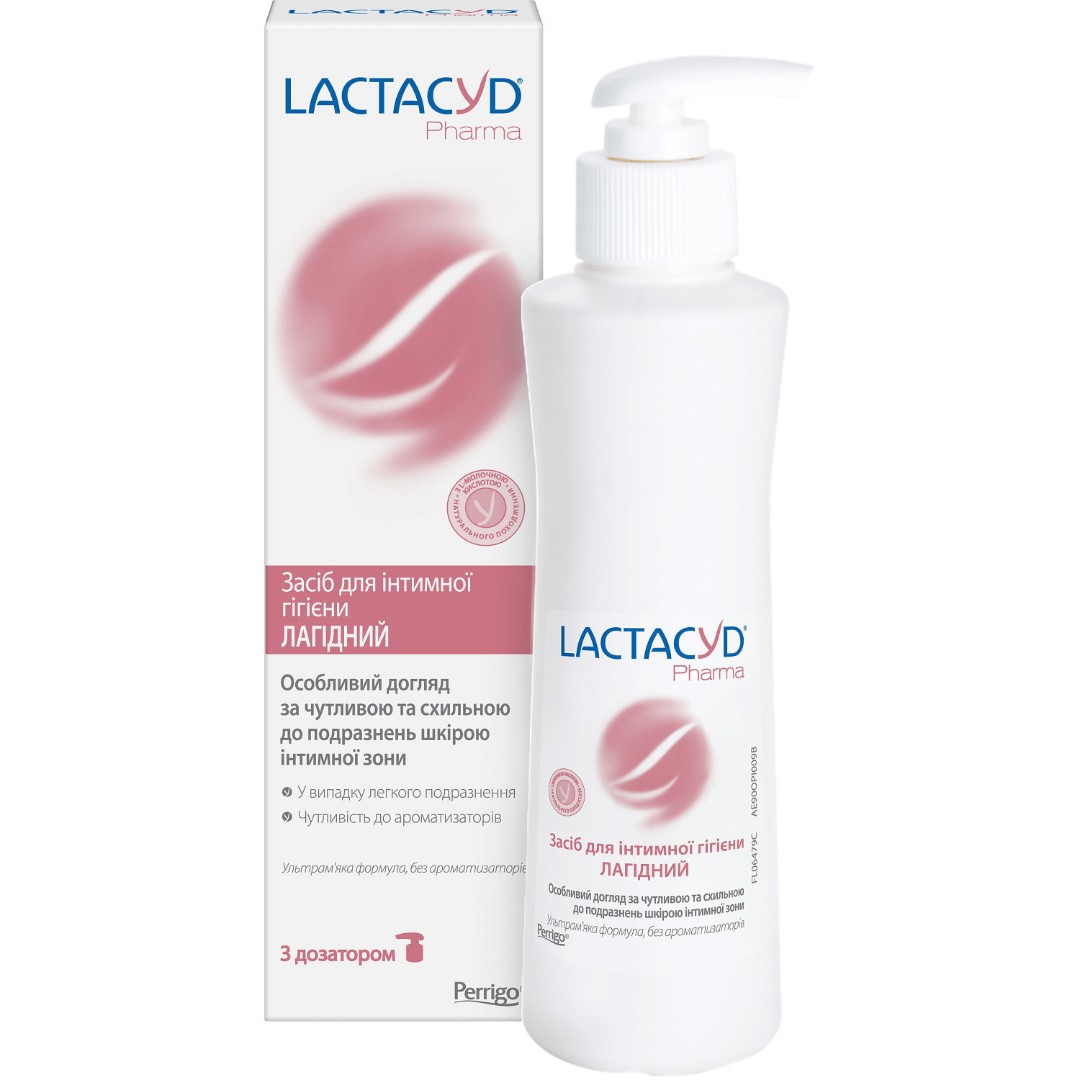 Засіб Лактацид Фарма Ніжний 250 мл