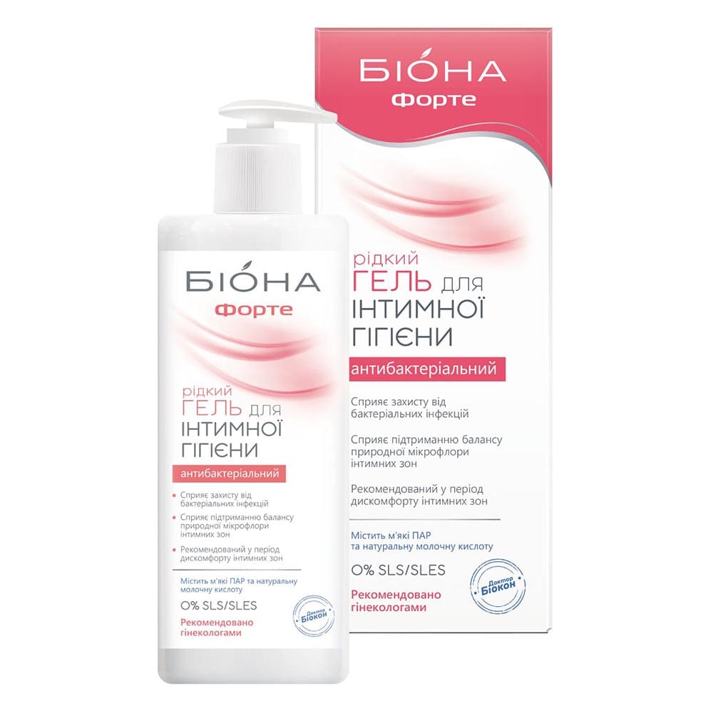 Гель Біокон Біона Форте для інтимної гігієни 270 мл