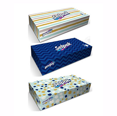 Серветки Selpak 3-шарові №50