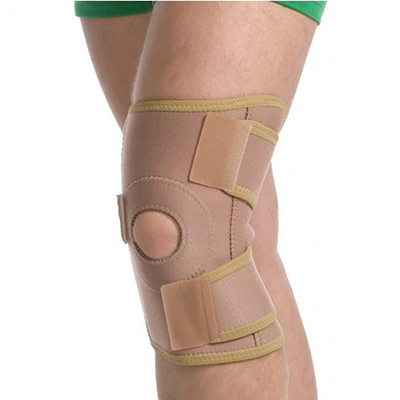 Бандаж Medtextile 6058 на колінний суглоб рознімний S/M люкс