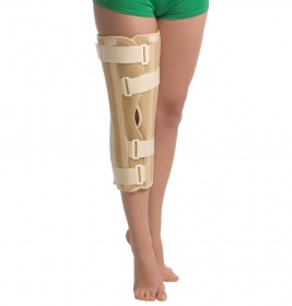 *Бандаж Medtextile 6112 на колінний суглоб Тутор з ребрами жорсткості посилена фіксація р M/L люкс