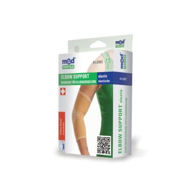 *Бандаж Medtextile 8302 на ліктьовий суглоб еластичний р.S
