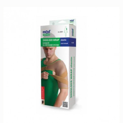 *Бандаж Medtextile 8001 на плечевой сустав эластичный р S/M люкс