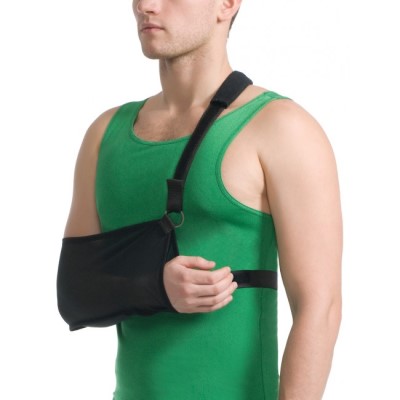 Бандаж Medtextile 9905 косинка для руки L чорний