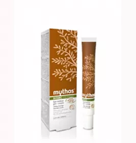 Крем-гель MYTHOS для контурів очей відновлюючий з білками секр равлика, екстрактом вівса і оливк олією