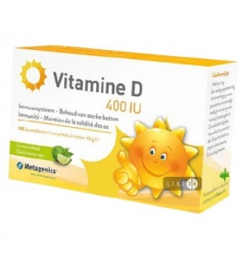 *Вітамін D3 400МО табл.жув.№168