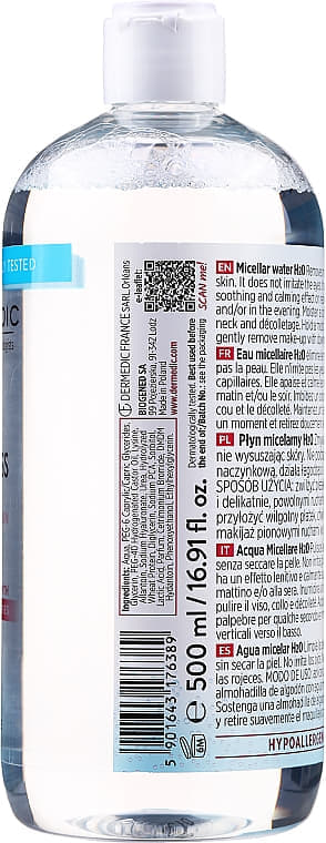 *Мицелярная вода Dermedic Angio Preventi H2O для чувствительной кожи 500мл