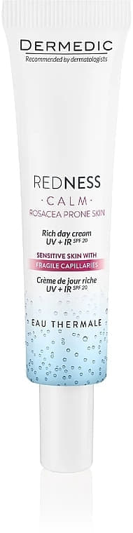 Крем Dermedic Angio Preventi Зміцнюючий насичуючий денний SPF20 +IR 40г