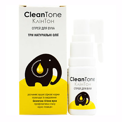 Клінтонспрей д/вуха засіб косм.фл.15мл