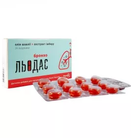 Льодас бронхо льодяники №24