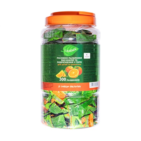 *Гамма льодяники (апельсин) №300