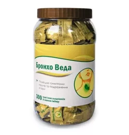 *Бронхо Веда леденцы имбирь №200