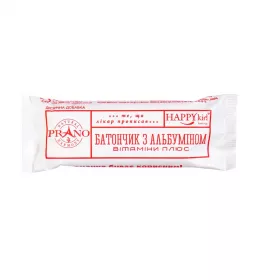 *Дієтична добавка Prano Батончик з альбуміном вітаміни плюс 40 г