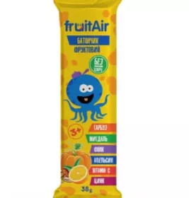 *Батончик FruitAir Финик с миндалем и тыквой 38г