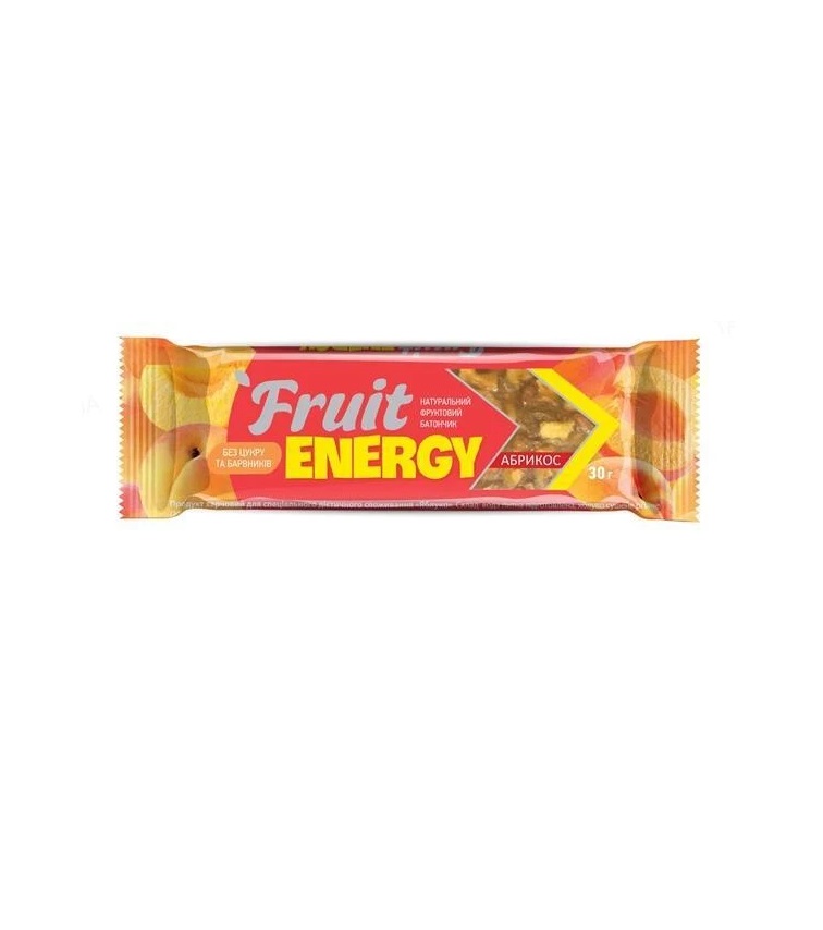 *Батончик Fruit Energy Абрикос 30 г *Батончик Fruit Energy Абрикос 30 г
