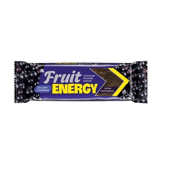*Батончик Fruit Energy Черная смородина 30 г *Батончик Fruit Energy Черная смородина 30 г