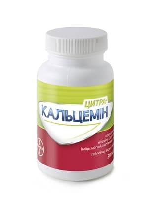 Цитра-Кальцемін таблетки в/о флакон №30
