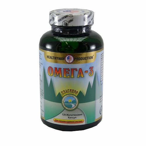 *Омега-3 капс. №120 Healthyway