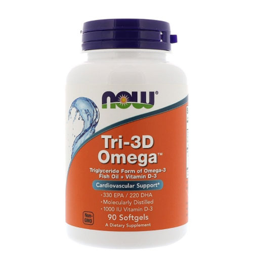 NOW TRI-3D ОМЕГА капс.№30 NOW TRI-3D ОМЕГА капс.№30