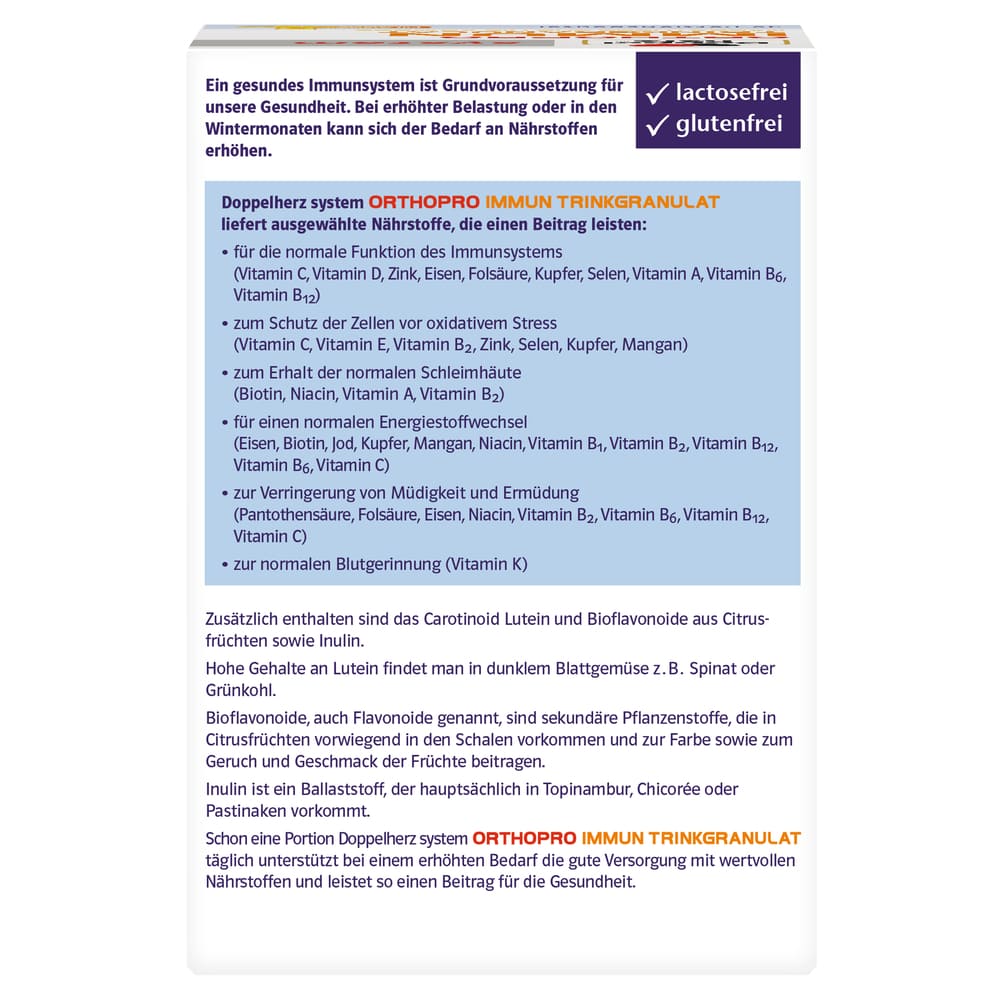 *Доппельгерц System Ортопро Імун порошок саше №30