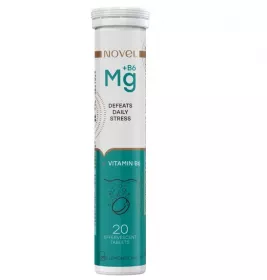 Витамины NOVEL Magnesium+B6 табл.шипучие №20