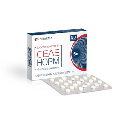 *Селенорм табл. №50