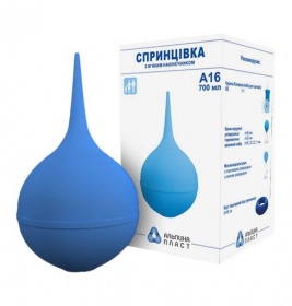 *Спринцівка Альпіна А16 з м'яким наконечником