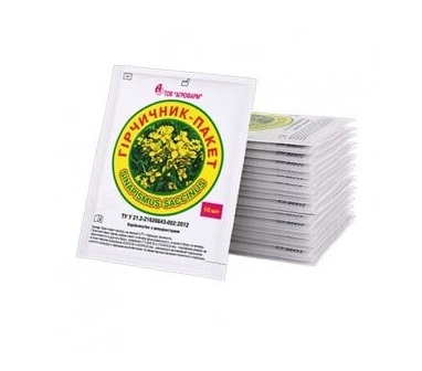 Гірчичні пакети №10