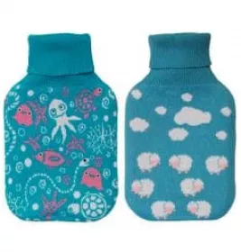 *Грілка в в'язаному чохлі Flowers of life тип А-1 Київгума