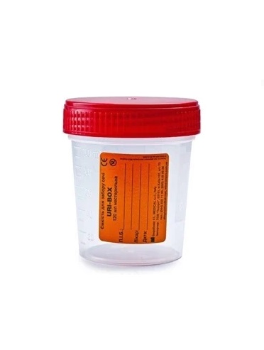 *Ємність URI-BOX для забору сечі нестерильна 120 мл