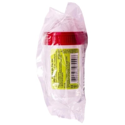 *Ємність URI-BOX для забору сечі стерильна 60 мл