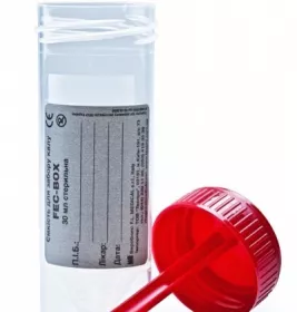 *Ємність FEC-BOX для забору кала стерильна 30 мл