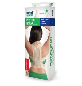 Коректор постави Medtextile 2011 еластичний з ребрами жорсткості р M люкс