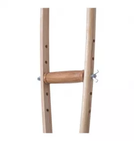 *Милиця пахвова Medok регульована дерев'яна р.М, MED-02-002