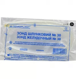 Зонд шлунковий №30 Гемопласт
