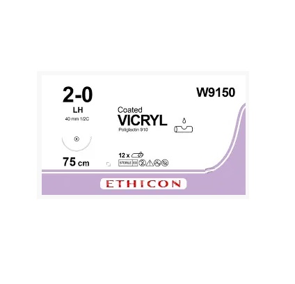 Вікрил W9150 40 мм/75 см
