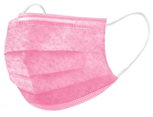 *Маска Dr.White мед. 3-х сл.на резин.н/ст. №50