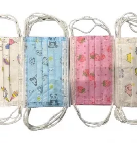 Маска Волес дит.3-шар.з рис.блак.№50