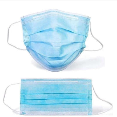 *Маска мед.3-х шар.н/стер.штампов.№10