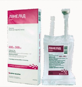 Линелид раствор для инфузий 2 мг/мл по 300 мл во флаконе 1 шт. - Юрия-фарм