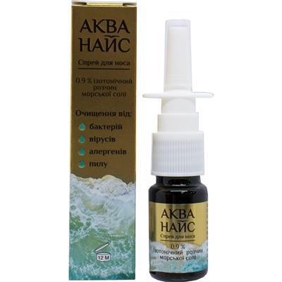 *Аква Найс спрей для носа 10мл