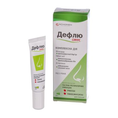 *Дефлю Синус крем-бальзам 10г