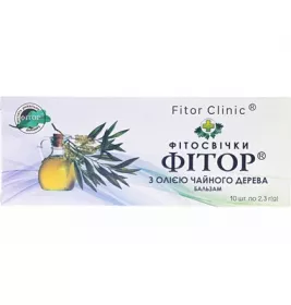 Фітор бальзам з олією чайного дерева супп. по 2,3г №10